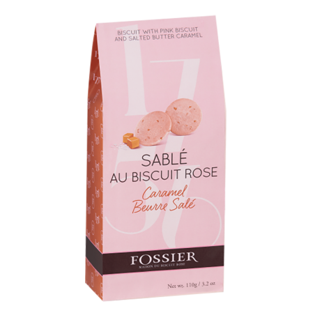 Sablé au Biscuit Rose caramel Fossier Sablé au Biscuit Rose caramel Fossier