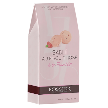 Sablé au Biscuit Rose framboise Fossier Sablé au Biscuit Rose framboise Fossier