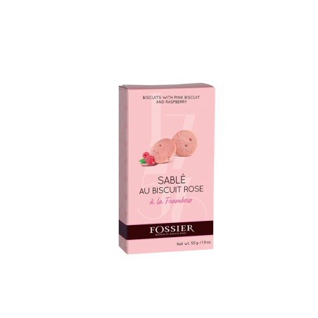 Mini étui Sablé au Biscuit Rose framboise Fossier Mini étui Sablé au Biscuit Rose framboise Fossier