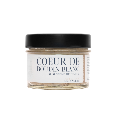 FOSSIER Cœur de boudin blanc à la crème de truffe