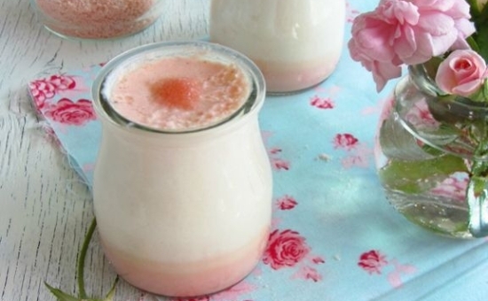 Yaourt aux Biscuits Roses de Reims