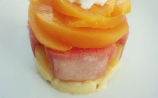 Charlotte tutti frutti & Biscuits Roses de Reims