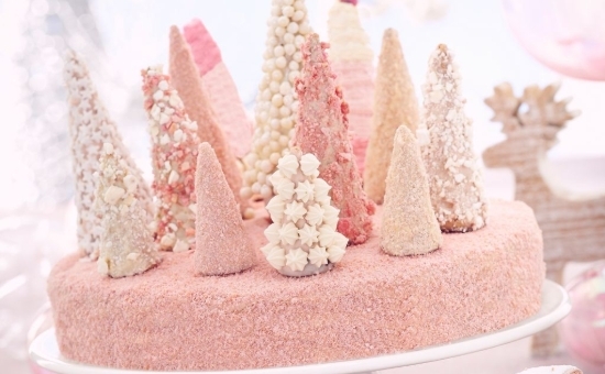 Forêt rose aux biscuits roses de Reims