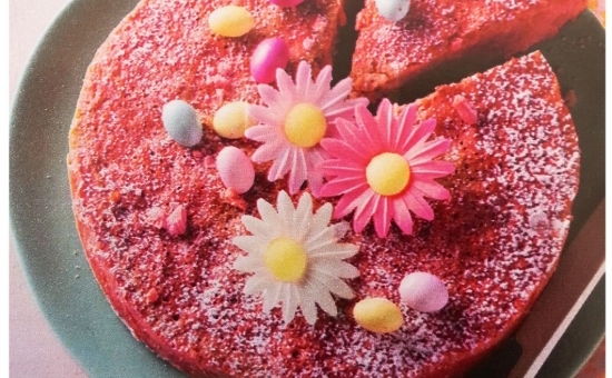 Moelleux aux Biscuits Roses de Reims