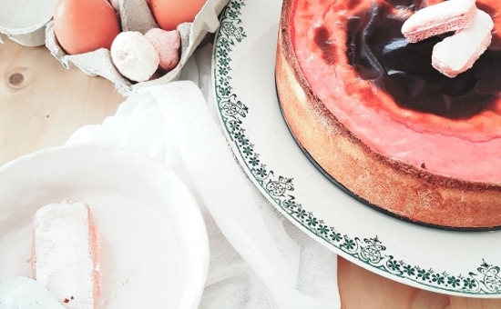 Flan pâtissier aux Biscuits Roses de Reims