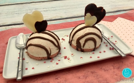 Cheesecake au Biscuit Rose de Reims et chocolat