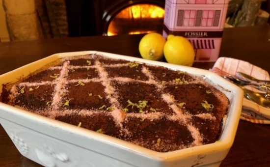 Tiramisu au citron et Biscuits Roses de Reims