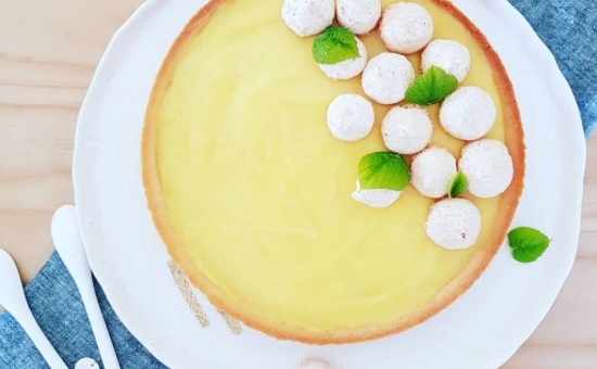 Tarte aux citrons Macarons Coco