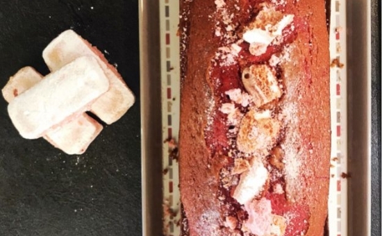 Quatre quarts aux Biscuits Roses de Reims