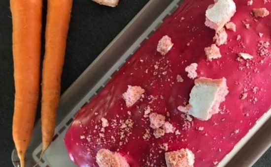 Carrot cake rose