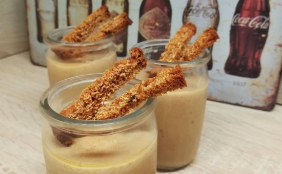 Crèmes au pain d'épices de Reims à la figue