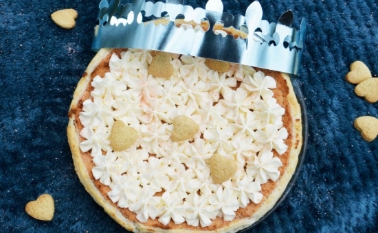 Tarte des rois Biscuits Roses