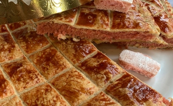 Galette des Rois au Biscuits Roses de Reims