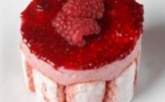 Mini charlottes à la framboise