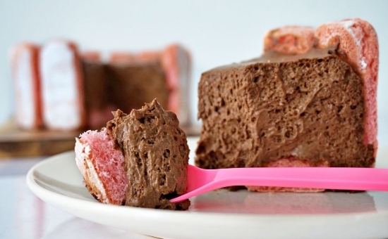 Charlotte à la mousse au chocolat