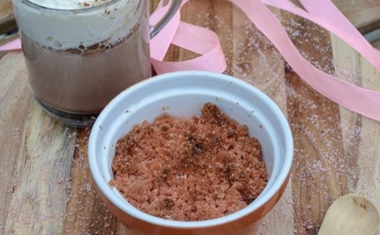 Crumble banane choco