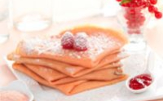 Crêpes aux Biscuits Roses Fossier