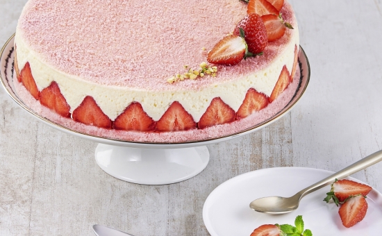 Cheese cake aux fraises