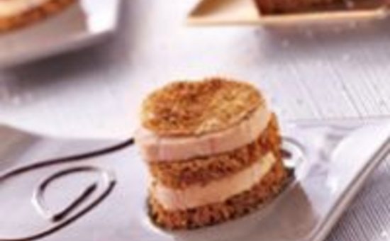 Millefeuille de Pain d'épices et foie gras aux fruits secs