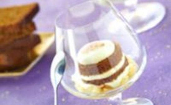 Tiramisu de poire et pain d’épices