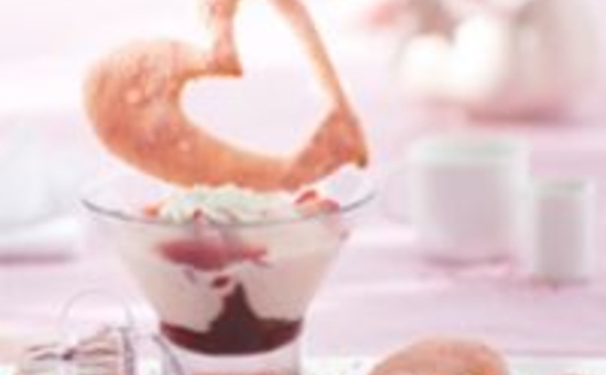 Bavaroise aux Biscuits Roses Fossier