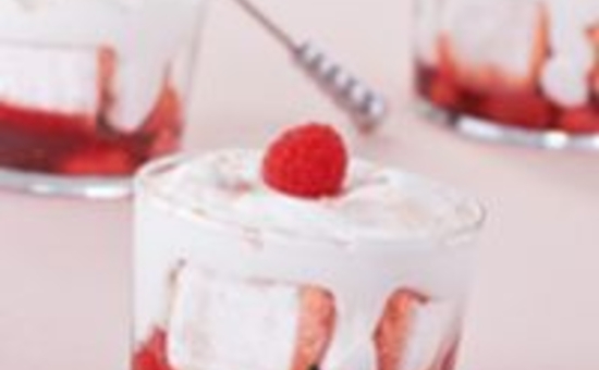 Tiramisu allégé aux fruits rouges